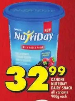 Shoprite Danone nutriday dairy snack offer