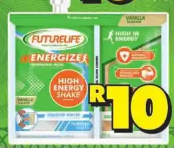 Shoprite Futurelife energize flavour high energy shake meal offer