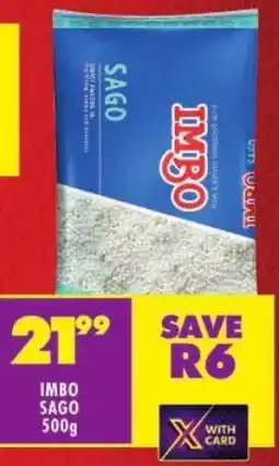 Shoprite Imbo Sago offer