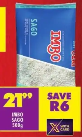 Shoprite Imbo Sago offer