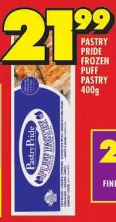 Shoprite Pastry pride frozen puff pastry offer