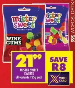 Shoprite Mister sweet sweets offer