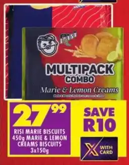 Shoprite Risi marie biscuits marie & lemon creams biscuits offer
