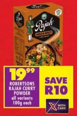 Shoprite Robertsons rajah curry powder offer