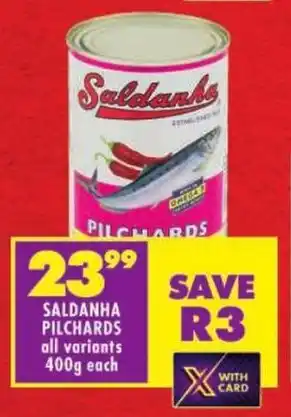 Shoprite Saldanha pilchards offer