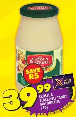Shoprite Crosse & blackwell tangy mayonnaise offer