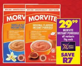 Shoprite Morvite instant porridge offer