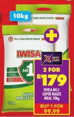 Shoprite Iwisa no.1 super maize meal offer