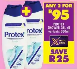 Shoprite Protex shower gel offer