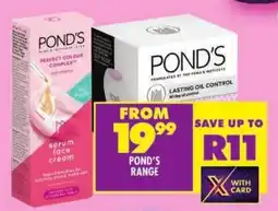 Shoprite Pond's Range offer