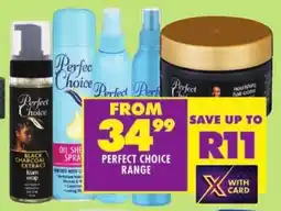 Shoprite Perfect choice range offer