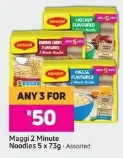 Game Maggi 2 Minute Noodles-For Any 3 x 5 x 73g offer