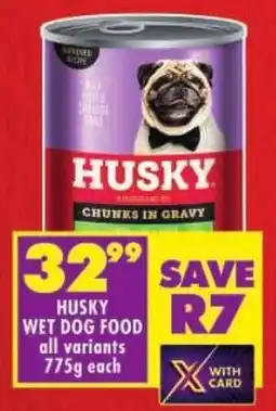 Shoprite Husky wet dog food offer