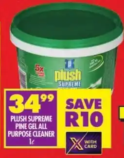 Shoprite Plush supreme pine gel all purpose cleaner offer