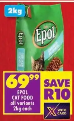 Shoprite Epol cat food offer