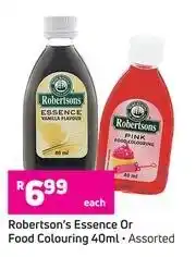 Game Robertsons Essence Or Food Colouring-40ml Each offer