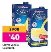 Game Clover Vanilla Custard-For 2 x 1L offer