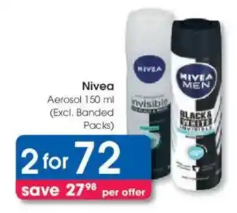 Clicks Nivea Aerosol offer
