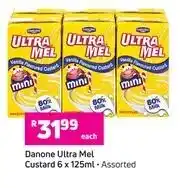 Game Danone Ultra Mel Custard-6 x 125ml Each offer
