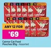 Game Catmor Cat Food Pouches-For Any 12 x 85g offer