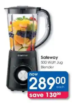 Clicks Safeway 500 Watt Jug Blender offer