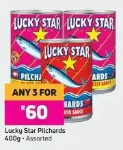 Game Lucky Star Pilchards-For Any 3 x 400g offer