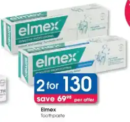 Clicks Elmex Toothpaste offer