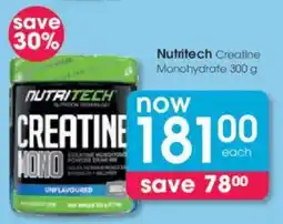 Clicks Nutritech Creatine Monohydrate offer