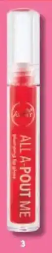 Clicks Sorbet All A-Pout Me Plumping Lip Gloss offer