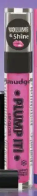 Clicks Smudge Plump It! Lip Gloss offer