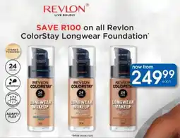 Clicks Revlon ColorStay Longwear Foundation offer