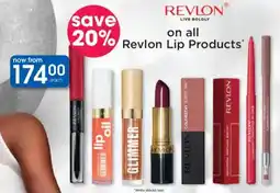 Clicks Revlon Lip Products offer