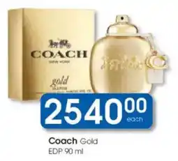 Clicks Coach Gold offer
