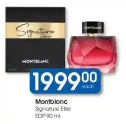 Clicks Montblanc Signature Elixir offer