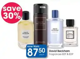 Clicks David Beckham Fragrances EDT & EDP offer
