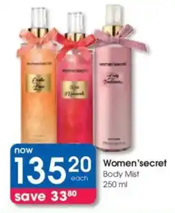 Clicks Women Body Mist offer