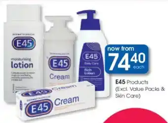 Clicks E45 Products offer