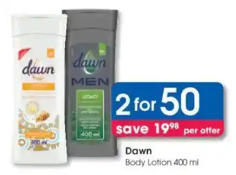 Clicks Dawn Body Lotion offer