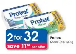 Clicks Protex Soap Bars offer