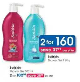 Clicks Satiskin Shower Gel offer
