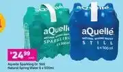 Game Aquelle Sparkling Or Still Natural Spring Water-6 x 500ml Each offer