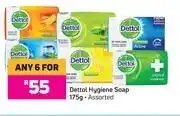 Game Dettol Hygiene Soap-For Any 6 x 175g offer
