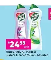 Game Handy Andy All Purpose Surface Cleaner-750ml Each offer