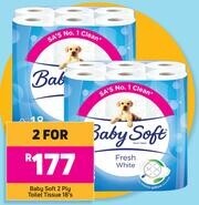 Game Baby Soft 2 Ply Toilet Tissue-For 2 x 18's offer