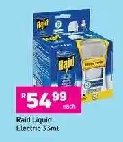 Game Raid Liquid Electric-33ml Each offer