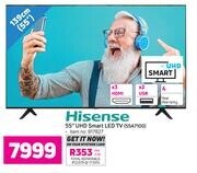 Game Hisense 55" UHD Smart LED TV 55A7100 offer