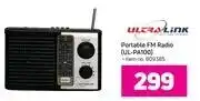Game Ultra Link Portable FM Radio UL-PA100 offer