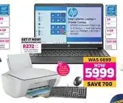 Game HP Intel Celeron Laptop + All In One Printer & Keyboard Combo offer