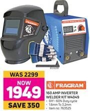Fragram 160 AMP Inverter Welder Kit W4049