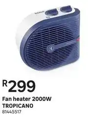 Leroy Merlin Tropicano 2000W Fan Heater offer